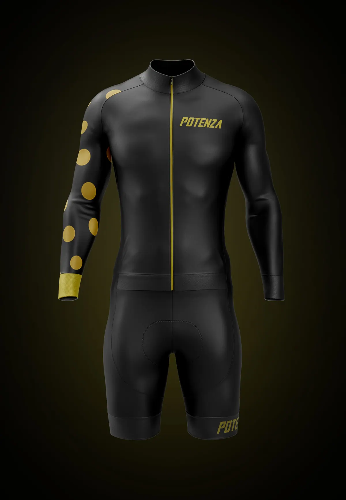 Potenza cycling brand visual
