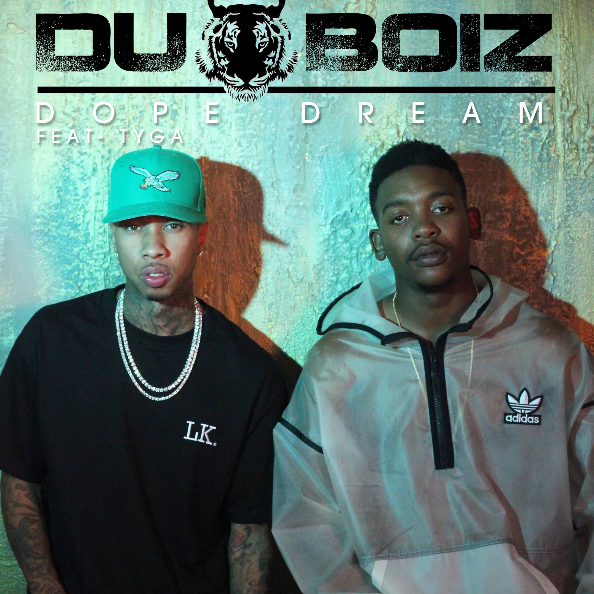 Du Boiz Dope Dream cover art featuring two artists